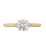 0.52ct Diamond Mini Elizabeth Engagement Ring
