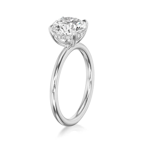 2.41ct Baxter Round Diamond Engagement Ring Image 2