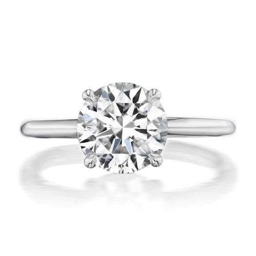 2.41ct Baxter Round Diamond Engagement Ring