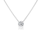 2.01ct Diamond Solitaire Pendant Necklace