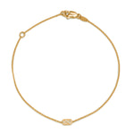Pavé Diamond Disc Bracelet