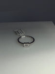 Emerald Cut Diamond Stacking Ring