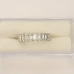 1.70tcw Battery Half Diamond Eternity band