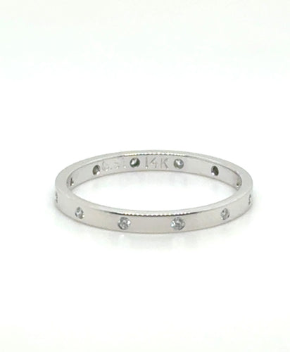 Catherine Diamond Wedding Band
