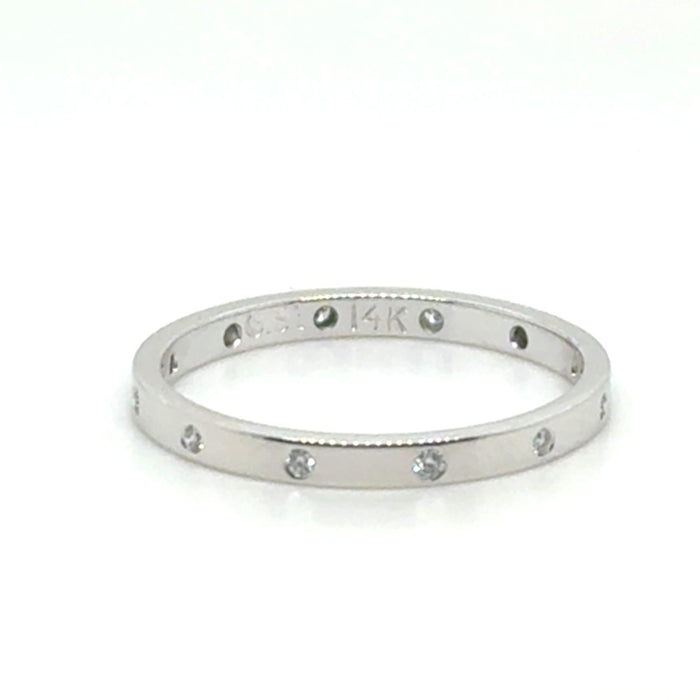 Catherine Diamond Wedding Band