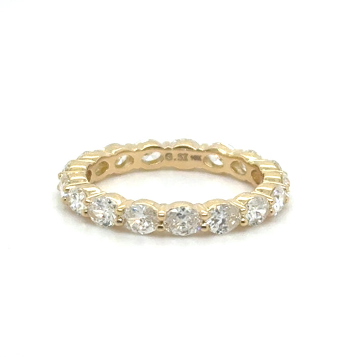 Varick Full Diamond Eternity Wedding Band