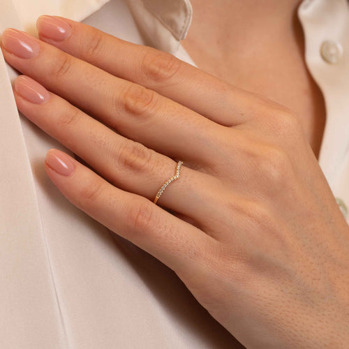 Orchard Diamond Wedding Band Image 2