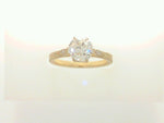 Grace Cathedral 1.14ct Old European Diamond Engagement Ring