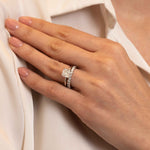 Baxter 2.54ct Lab Cushion Cut Diamond Engagement Ring