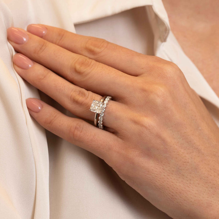 Baxter 2.54ct Lab Cushion Cut Diamond Engagement Ring