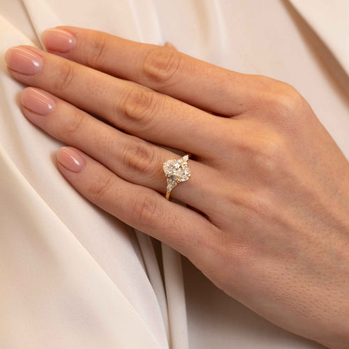 Whitehall 2.50ct Lab Oval Cut Diamond Engagement Ring Image 2