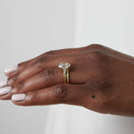 Ann 1.70ct Oval Cut Diamond Engagement Ring