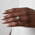 Ann 1.70ct Oval Cut Diamond Engagement Ring