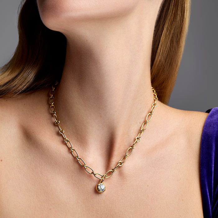 Lola 1.82ct Old European Cut Diamond Pendant Necklace