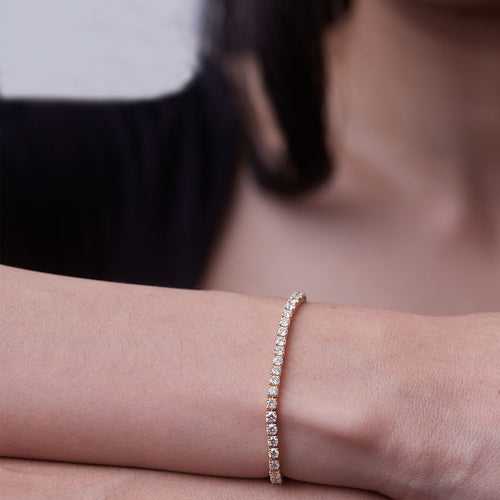 4.00tcw Tribeca Tennis Bracelet Image 2