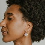 Rainbow Sapphire Drop Earrings