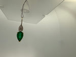 Emerald & Diamond Drop Earrings