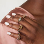 Gold Heavy Curb Ring Chain (XL)