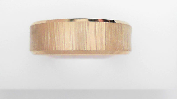 7.5mm Bark Wedding Band