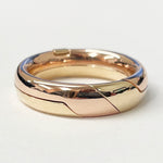 Medium Rose and Yellow Gold DiMe Ring