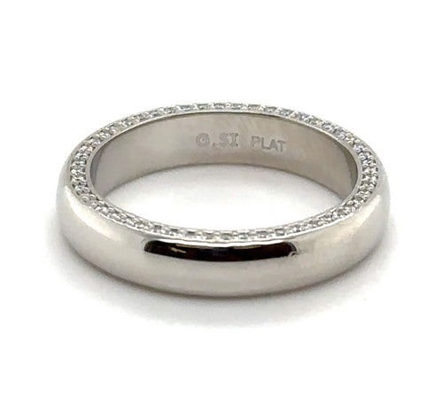 PLATINUM 4MM WIDE 
