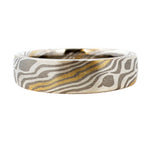 5mm Mokume Gane Wedding Band