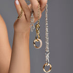 White Gold True Lover's Knot Lock