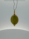 Diamond Vitreous Enamel Dragonfly Charm