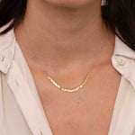 Mini Dots Arc Necklace