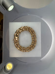 Double Curb Chain Bracelet