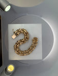 Double Curb Chain Bracelet