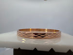 Faceted Bangle Set of 3