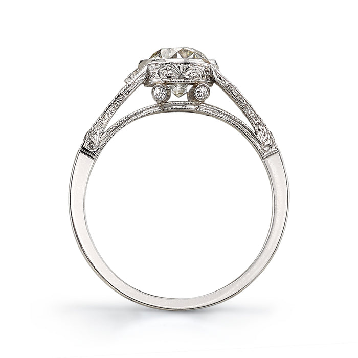 Corinne 1.14ct Old European Cut Diamond Engagement Ring