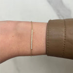 Diamond Bar Bracelet