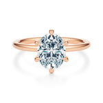 Baxter 6-Prong Solitaire Engagement Ring Setting