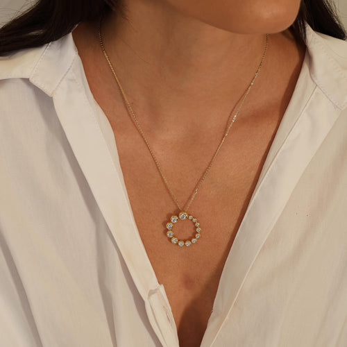 Dream Circle Pendant Necklace Image 2