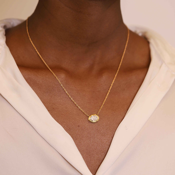 Mosaic Diamond Necklace