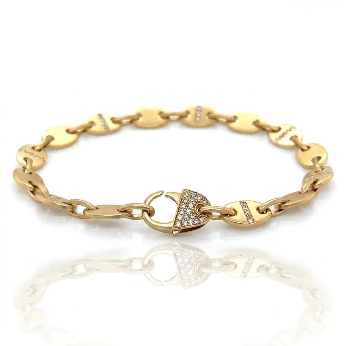 Oval Diamond Bracelet