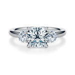 Elizabeth Three-Stone Diamond Engagement Ring Setting