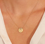 Desert Diamond Disc Pendant