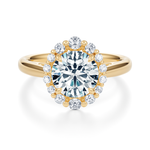 Perry Halo Engagement Ring Setting