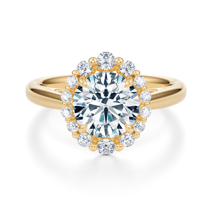 Perry Halo Engagement Ring Setting
