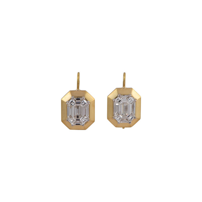 Mosaic Diamond Earrings
