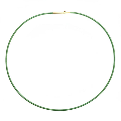 Tourmaline Green Spiral Strand