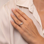 Petite ZAHA Pavé Diamond Ring