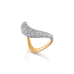 Petite ZAHA Pavé Diamond Ring