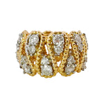 Textured Diamond Eternity Band