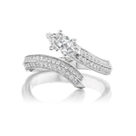 Marquise Diamond Wrap Ring