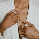 Scattered Diamond Cigar Band