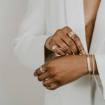 Scattered Diamond Cigar Band